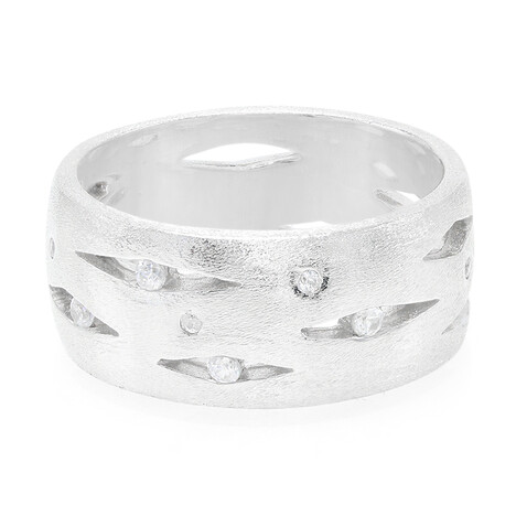 Bague en argent et Zircon