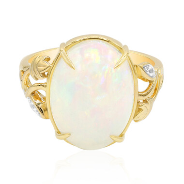 Gouden ring met een Welo-opaal (Adela Gold)