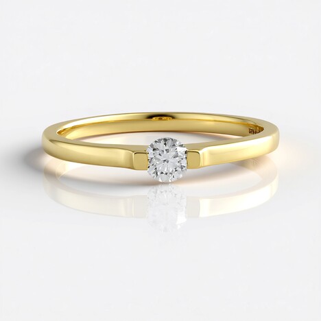 Bague en or et Diamant IF (G) (de Melo Gold)
