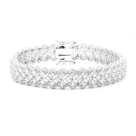 Bracelet en argent et Zircon