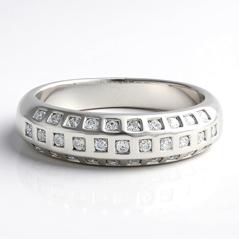 Anello in argento con Zircone