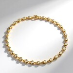 Bracelet en or et Diamant chocolat I2 (SUHANA)
