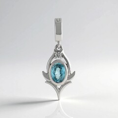 Ciondolo in argento con Zircone Ratanakiri