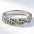 Anello placcato in platino con Diamante Fancy