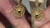 Pendientes en plata con Diamante champán I2 (Ornaments by de Melo)
