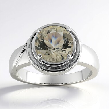 Mexican Sunstone Silver Ring