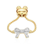 Anillo en plata con Topacio blanco (M de Luca)