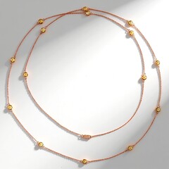 Collana in argento con Citrino Brandy (Adela Silber)