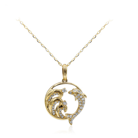 I1 (H) Brillant-Goldhalskette (Smithsonian)