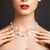 Collana in argento con Quarzo Bianco