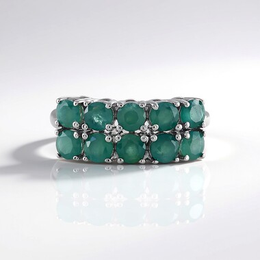 Anello in argento con Grandidierite