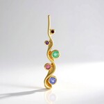 Ciondolo in argento con Tanzanite (MONOSONO COLLECTION)