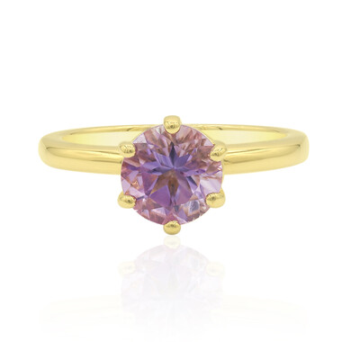 Anillo en plata con Amatista