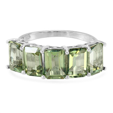 Kiwi-Topas-Silberring