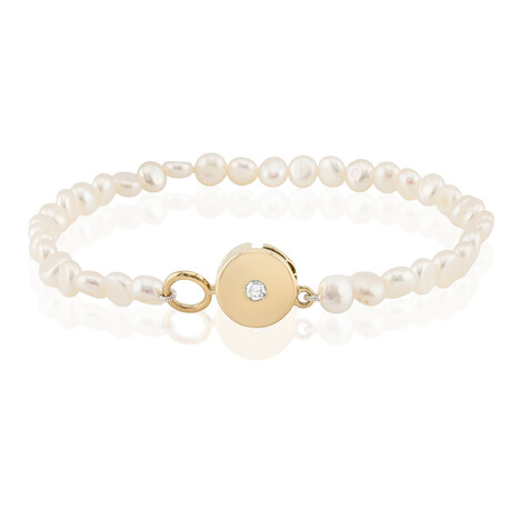 SI1 (G) Diamond Silver Bracelet (Annette)