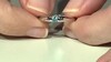 Anillo en plata con Zircón de Ratanak Kirí