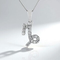 Collana in argento con Zircone
