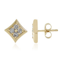 Boucles d'oreilles en or et Diamant I2 (H) (de Melo)