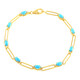 Sleeping Beauty Turquoise Silver Bracelet (Faszination Türkis)