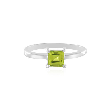 Anello in argento con Peridoto Arizona