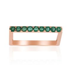 Brasilianischer Smaragd-Silberring