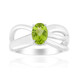Anillo en plata con Peridoto de Jilin (Pallanova)