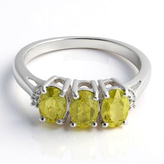 Anello in argento con Tormalina