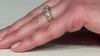 Zilveren ring met Braziliaanse smaragden