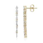 VS1 (G) Diamond Silver Earrings (Annette)