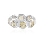 Gelber Beryll-Silberring