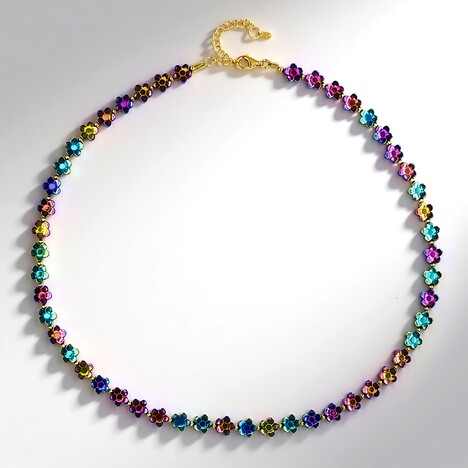 Collana in argento con Ematite Mistica