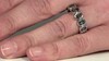 Anillo en plata con Zafiro Teal