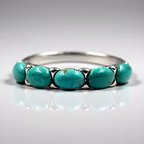 Anello in argento con Turchese Tyrone