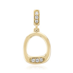 Colgante en oro con Diamante SI1 (G)