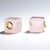 Ciondolo in argento con Quarzo Rosa (MONOSONO COLLECTION)