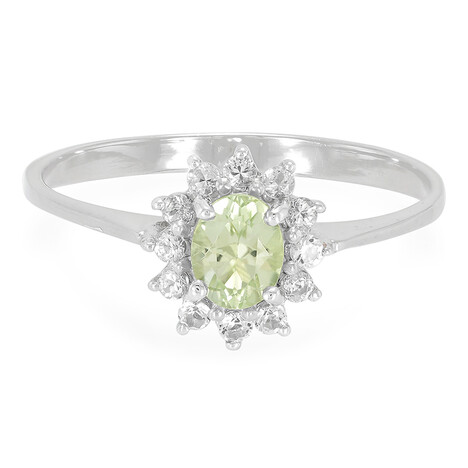 Anello in argento con Ambligonite