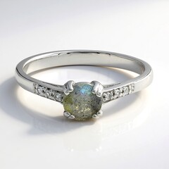 Anello in argento con Spectrolite