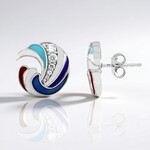 Orecchini in argento con Zircone (SAELOCANA)