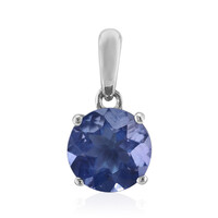 Ciondolo in argento con Fluorite Cangiante
