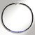 Collier en argent et Spinelle noir