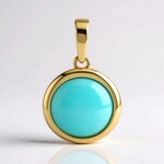 Ciondolo in argento con Amazzonite