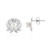 White Freshwater Pearl Silver Earrings (de Melo)