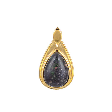 Honduras-Opal-Silberanhänger