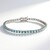 Bracciale in argento con Topazio Blu Cielo