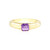 Marokkanischer Amethyst-Silberring