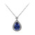Collana in oro con Tanzanite AAA (CIRARI)