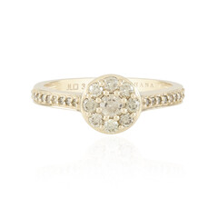 Gouden ring met een I2 Bruine Diamant