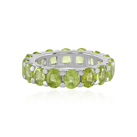 Peridot Silver Ring