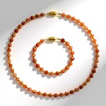 Parure in argento con Pietra del Sole (Riya)