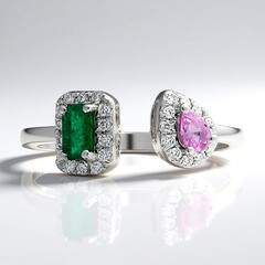 Anello in oro con Smeraldo Zambia AAA (CIRARI)